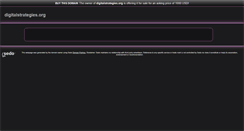 Desktop Screenshot of digitalstrategies.org